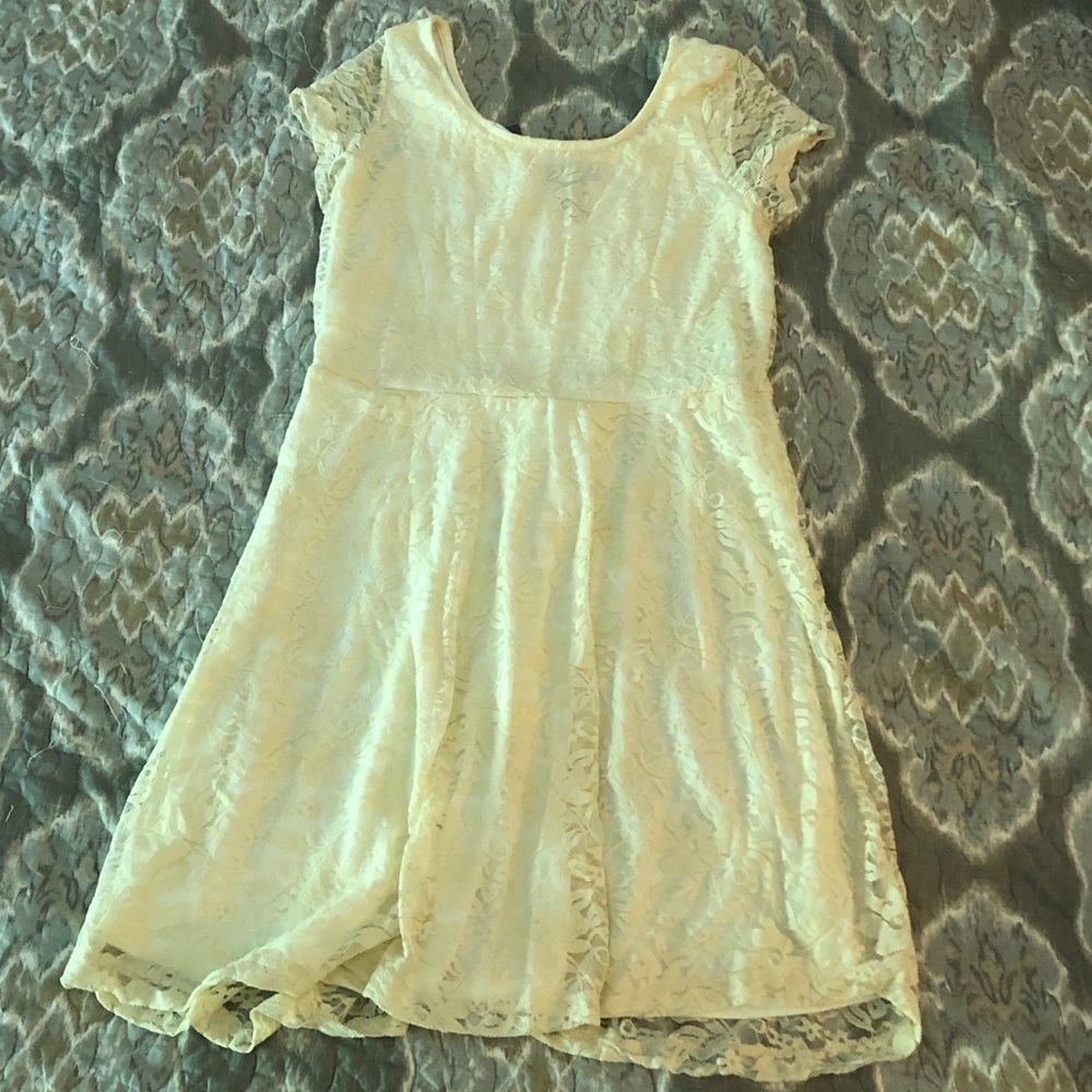 Wet Seal Lace Skater Dress